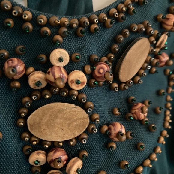 BCBGMaxazaria Silk Halter Top Size L - Picture 2 of 8